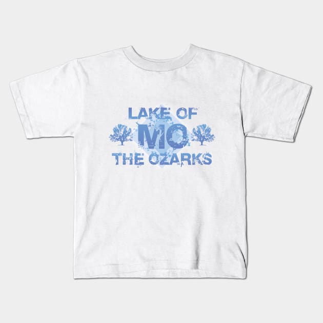 Lake of the Ozarks Kids T-Shirt by Dale Preston Design